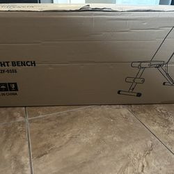 🏋️ Adjustable Weight Bench – NEW IN BOX