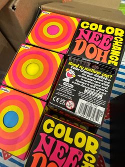 NeeDoh Color Change