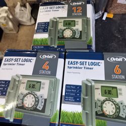 New Orbit 4,6,12 zone garden. irrigation timer