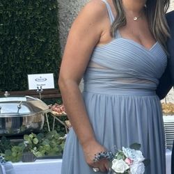 Dusty Blue Bridesmaid 