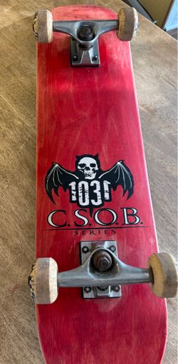 1031 Skateboards "C.S.O.B." (Cheap Skateboarder On a Budget) Series Skateboard Vintage