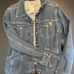 Women’s XL Carhartt Denim Jacket—Like new!