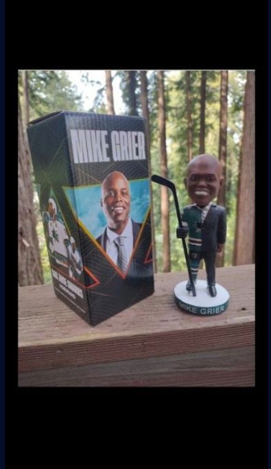 San Jose Sharks Mike Grier Bobbleheads