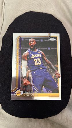 LaBron James Extreme Miscut Print Shift 25-26 Topps Chrome Update