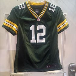 Nike Womens Green Bay Packers Aaron Rodgers #12 On Field NFL Jersey size M