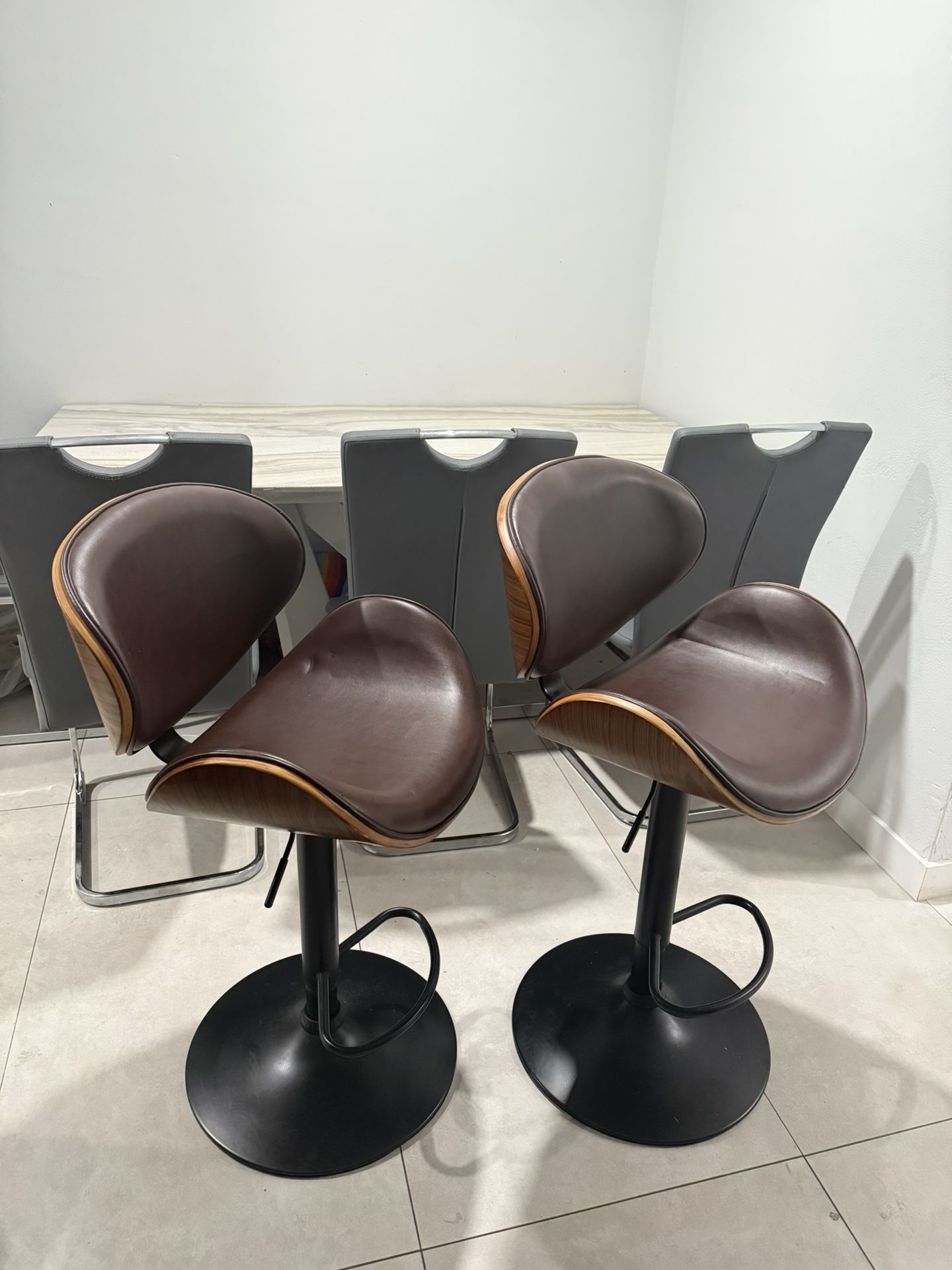 Brown Counter Stools/Bar Stools
