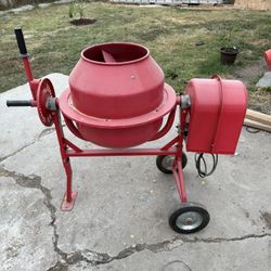 1.25 cu. ft. Cement Mixer