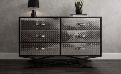 Metal Homelegance Industrial modern dresser