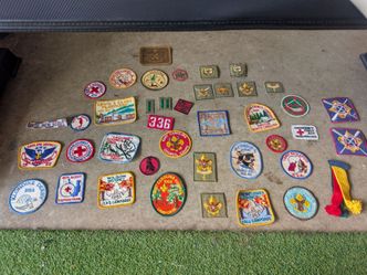Vintage Boy Scouts Badges