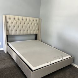 Queen Bed Frame With Remote Motorized Bed Fame