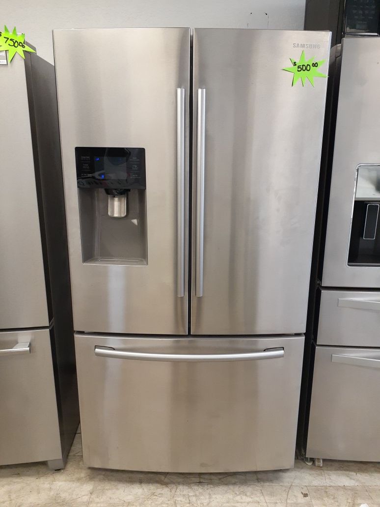 36x68 Samsung Stainless Steel French Door Refrigerator