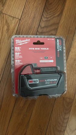 XC Milwaukee Battery (brand new)