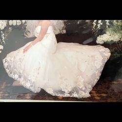 Beautiful wedding dress