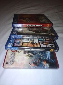 PlayStation 4 games like new