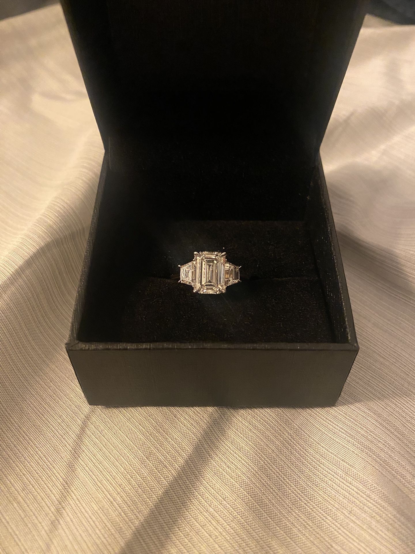 4ct Lab Diamond Engagement ring 