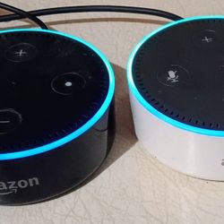 Amazon Echo Dot (2nd Gen) Smart Speakers w/ Alexa Bundle