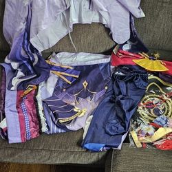 Genshin Impact Raiden Shogun Cosplay Costume 