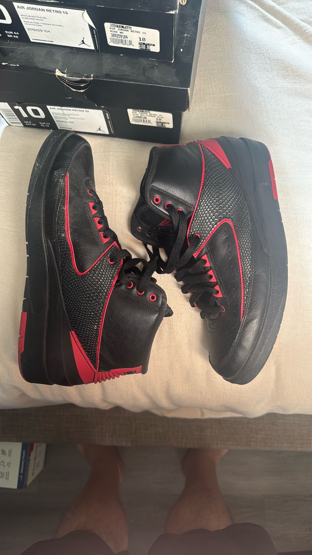 Used Jordan’s  And One Pair Of Vans And Converse