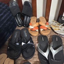Women's shoes sandals 5 dollars each