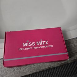Miss Mizz  100% human hair wig