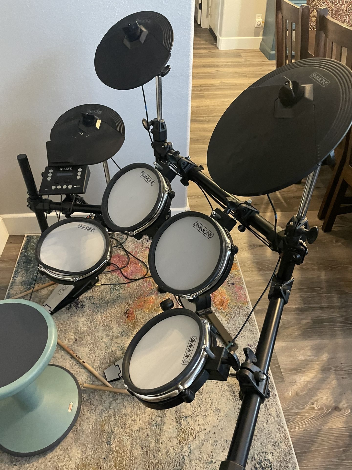 Simmons Electronic Drum Set