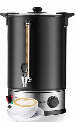 Coffee Urn Stainless Steel Double Insulated Coffee Maker with Percolator