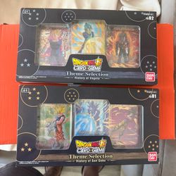 History of goku/vegeta theme selection