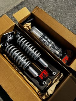 New 19+ GM Chevy Fox 2.0 Performance Series Front & Rear Coilover Shocks 0-2” Lift Silverado Sierra