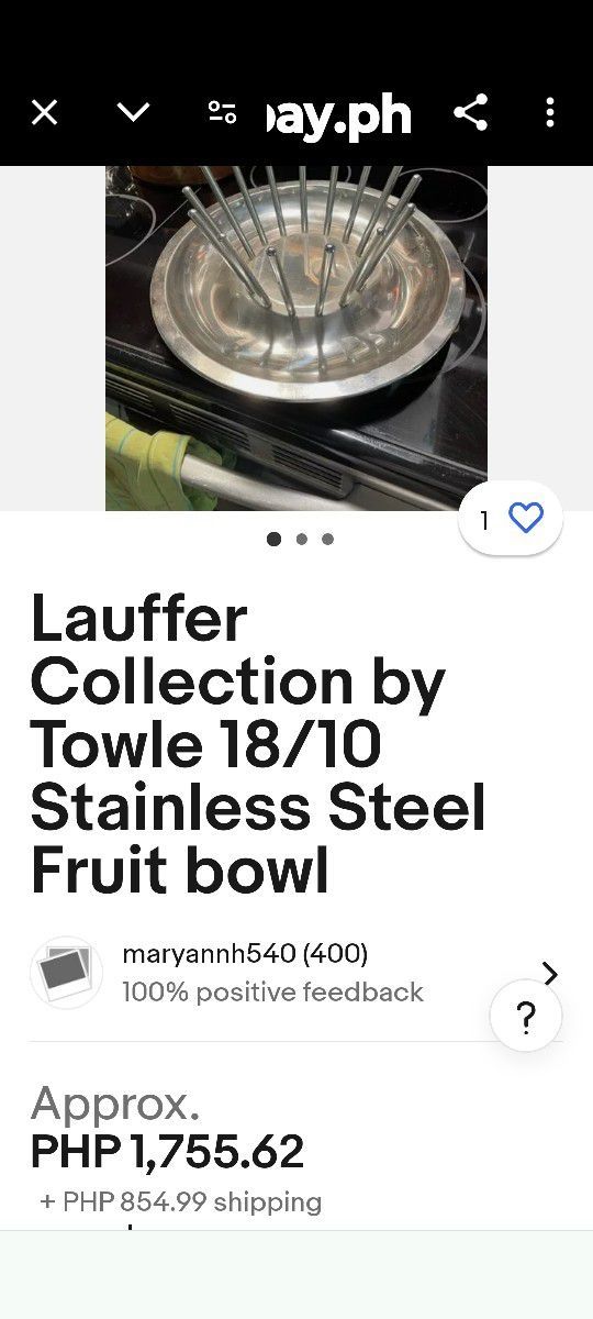 Stainless Steel Fruit Bowl with the ππ