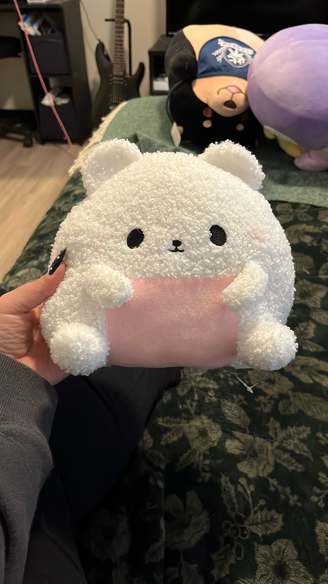 Fukuya Onigiri Animals Polar Teddy Bear plush toy.