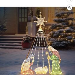 6 Ft Christmas Nativity Of Jesus