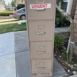 Free 4 Drawer File Cabinet