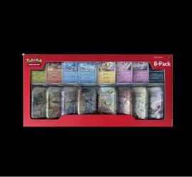 Pokémon TCG Mini Tin 8-Pack Bundle