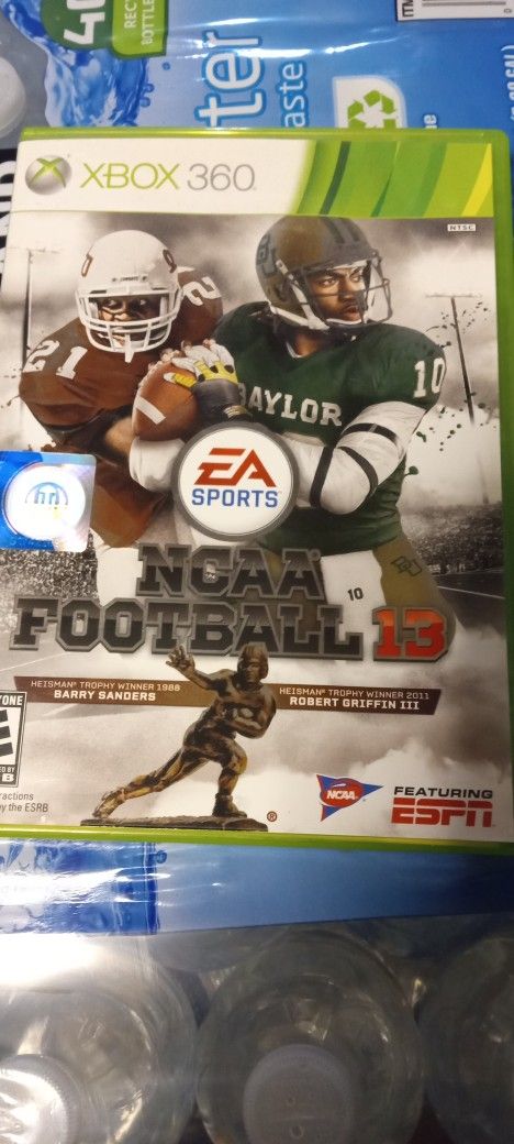 NCAA Football 13 Xbox 360 Game Mint Working Condition $100 FINAL PRICE