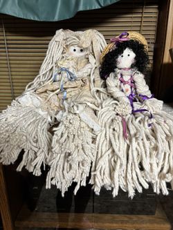 Vintage Mop Dolls Sold Separately 24” Or 20”