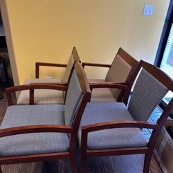 Wooden Office Chairs Home Chairs Set Of Four