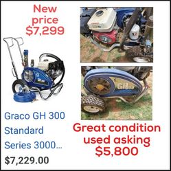 GH 300 Commercial Hydronic Paint Sprayer