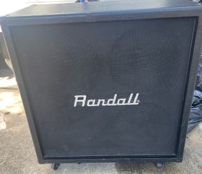 Randall half stack speak can 4x12” guitar speaker amp cabinet