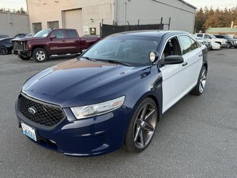 2013 Ford Sedan Police Interceptor