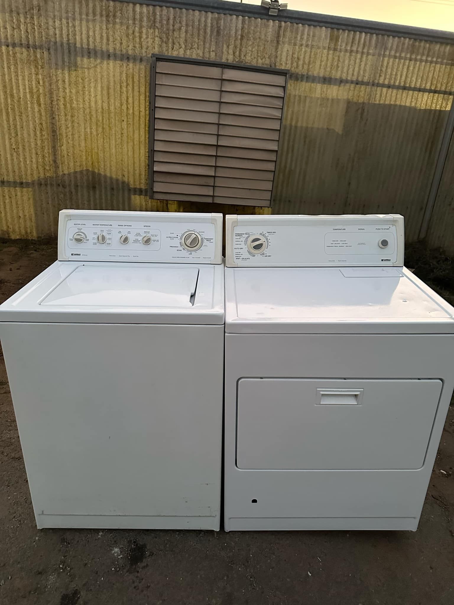 Kenmore Washer And Gas Dryer