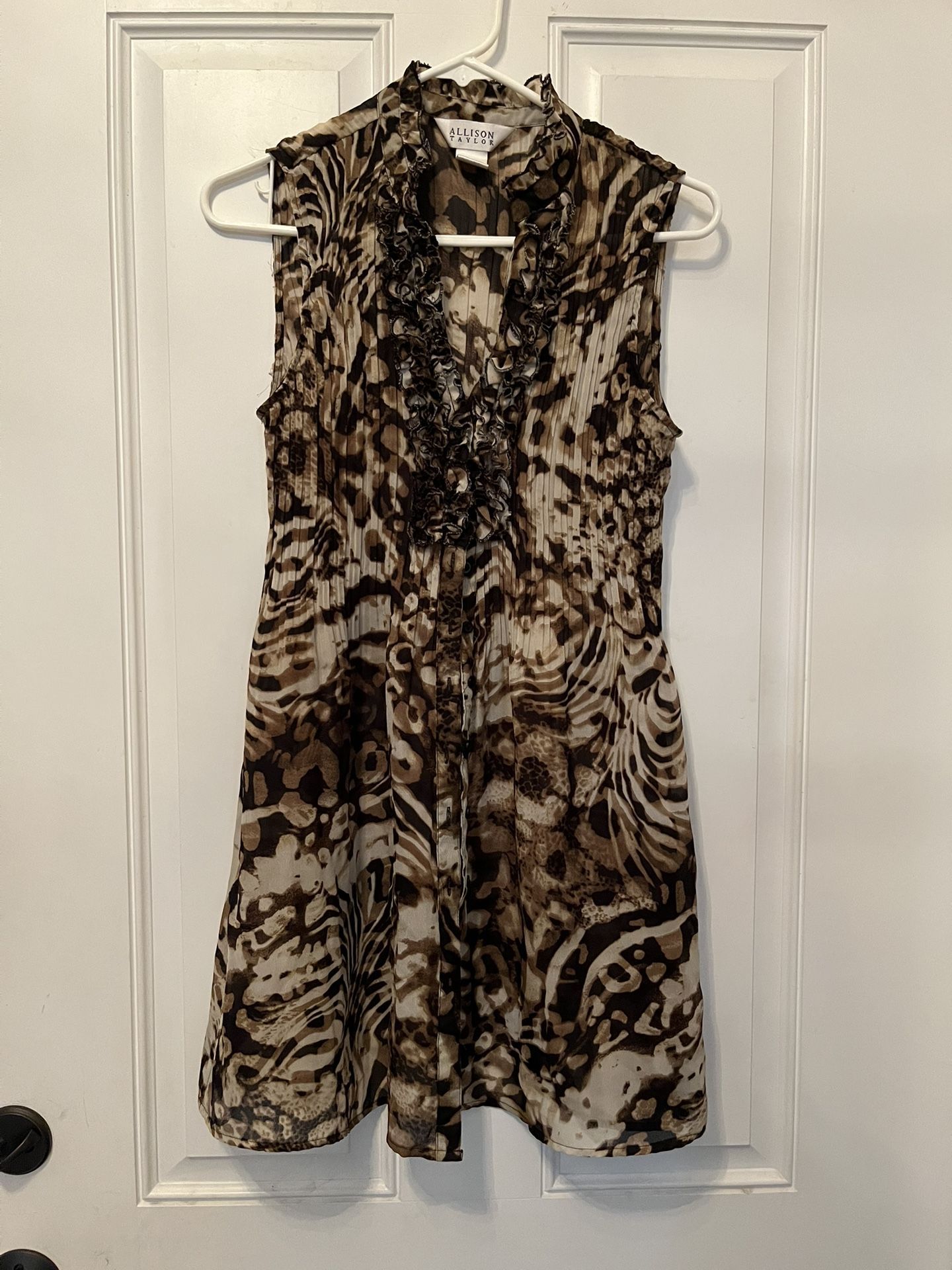 Allison Taylor Blouse Size Large