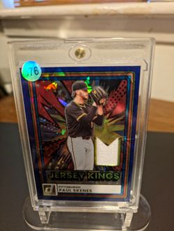 Paul Skenes Donruss Jersey Kings Relic Card