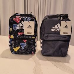 BRAND NEW Adidas Insulated Lunch Bag - Take Both For $10 Total 