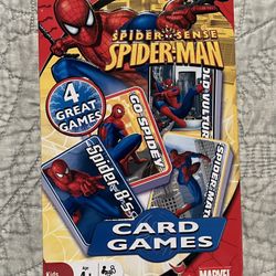 Spider-Man Card Games (4 Card Games)