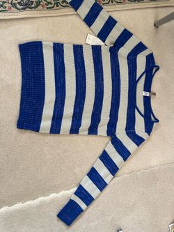 Icon Apparel striped pullover sweater