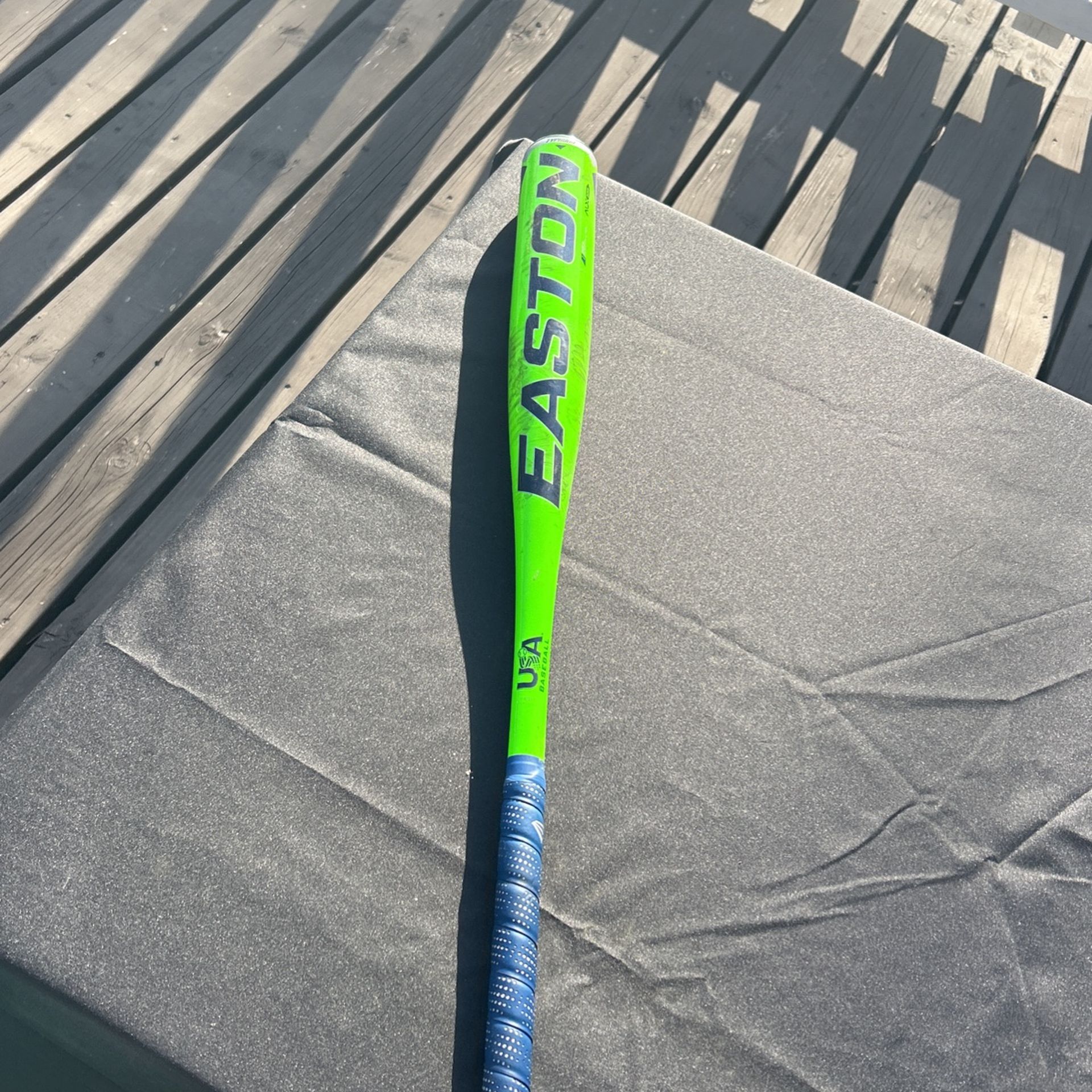 Easton Size 30 Blue And Green Baseball Bat