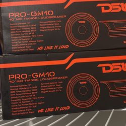 DS18 10’ Speakers 
