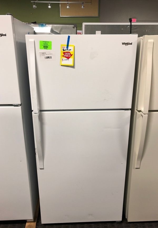 Whirlpool Top Freezer Refrigerator White