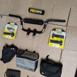 Pro Taper Handle Bar Kit For Electric Bike Dirt Bike Ebike Mini Bike E-bike Bar Kit Grips