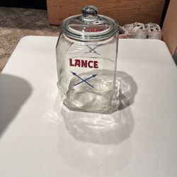 Lance 8 Sided Cracker Jar 